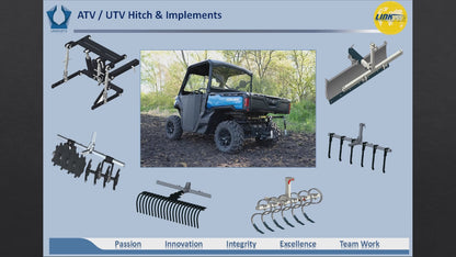 LinkEZE ATV/UTV Disc Harrow